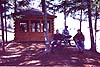 Relax in our gazebo by the river