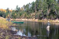 stopping to fish a productive pool